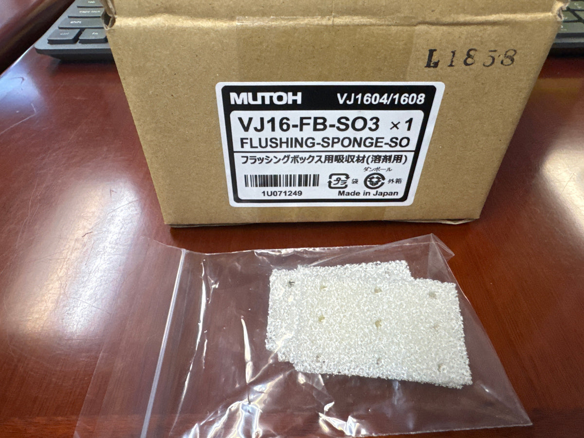 OEM Spit Pad for Mutoh VJ-628/628X, VJ-1204, VJ-1304, VJ-1604/1604, VJ-1614, VJ-1624/1624X, VJ-1628X (3 pcs) - VJ16-FB-S03 MUTOH