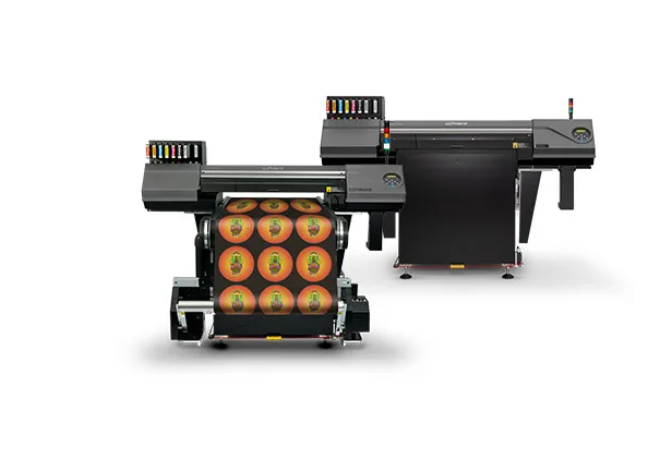 Roland VersaOBJECT CO-300 30" Flatbed UV Printer and Belt-Driven Hybrid UV Printer