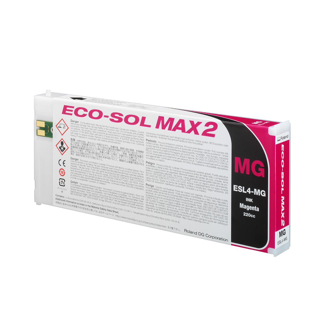 OEM Roland Eco-Sol MAX2 Ink, 220ml (ESL4) CALCOMP