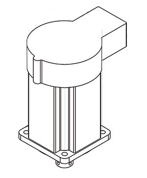 OEM Feed Motor for Roland Truevis VG, VG2, MO Printers (Part# 6000006692) CALCOMP