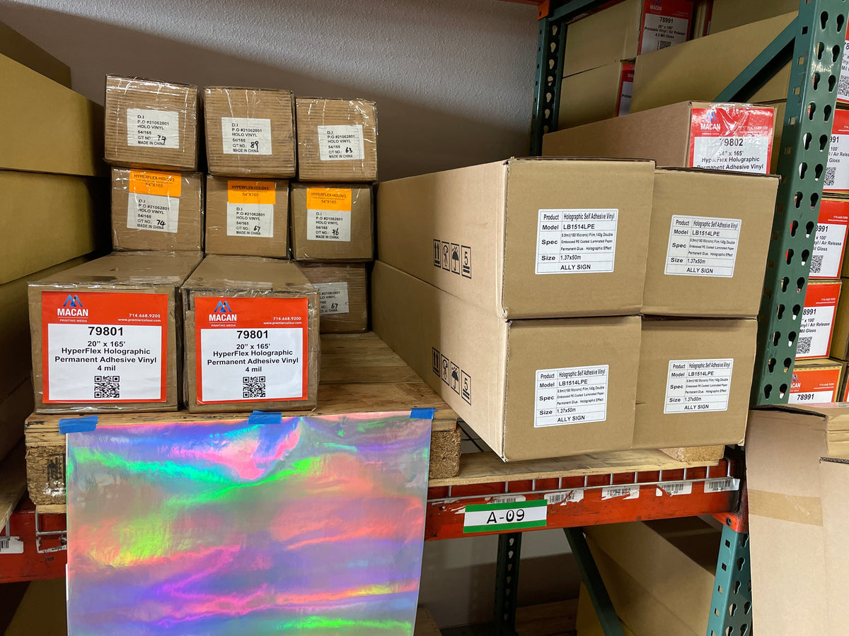 Macan Holographic Air-Release Vinyl, 4mil TRI TIGER