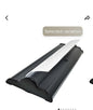Silverstep Retractable Stand, 36" x 90" (Black) Birttani Display