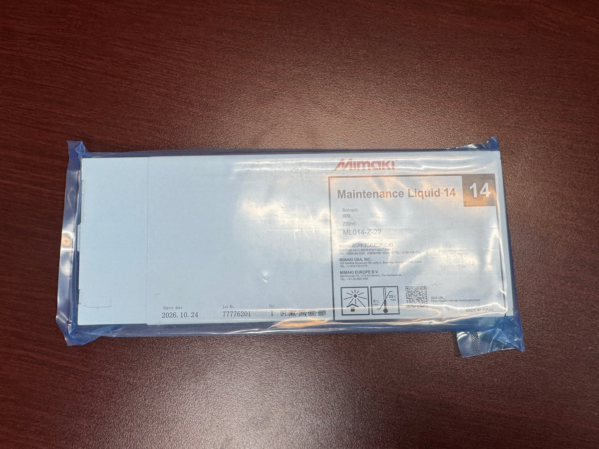 OEM Cleaning Cartridge for Mimaki CJV150, JV150, CJV300, JV300 - C-ML014-Z-22-1 - SPC-0294 CALCOMP