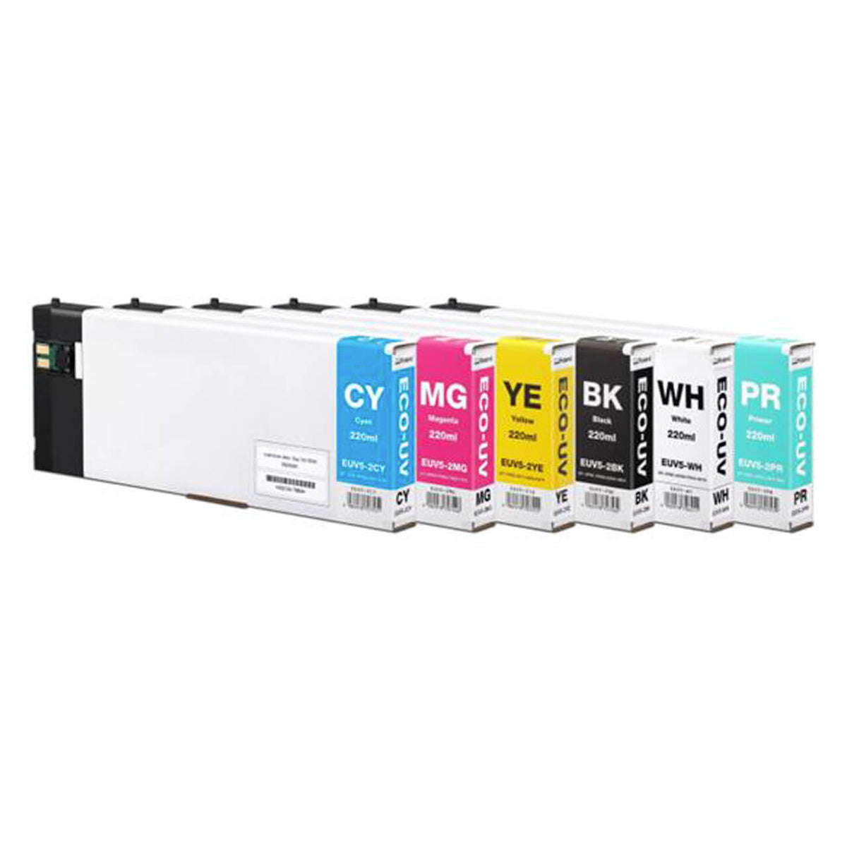 OEM Roland ECO-UV5 (EUV5) Ink - 220ml, 500ml, 750ml CALCOMP