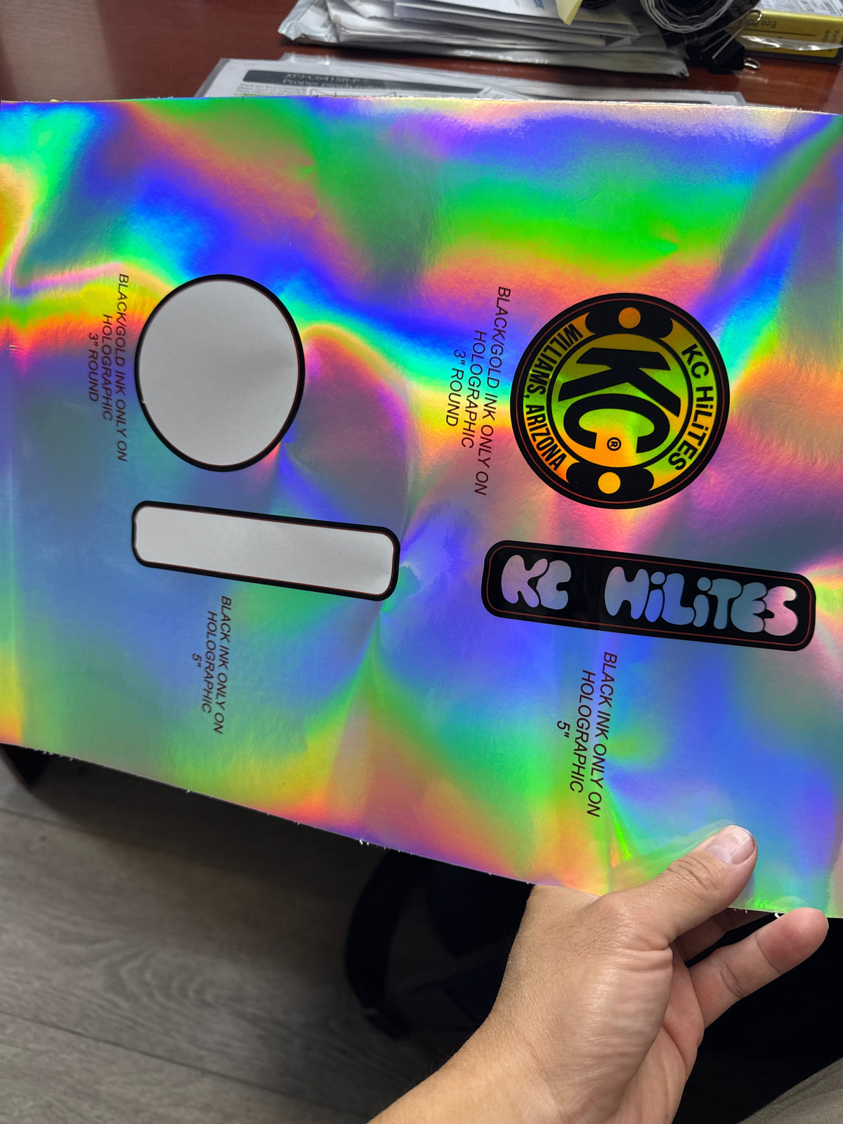 Macan Holographic Air-Release Vinyl, 4mil TRI TIGER