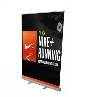 Large Retractable Roll-Up Banner Stand, 57" x 78" SIGNWORLD