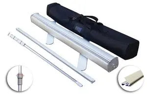 Large Retractable Roll-Up Banner Stand, 57" x 78" SIGNWORLD
