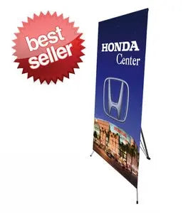 Medium X Banner Stand, 32" x 72" SIGNWORLD