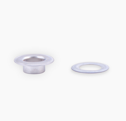 Grommets #2 Silver - 3/8" - (Automatic Grommet Machine -  5000 Pcs ) SIGNWORLD