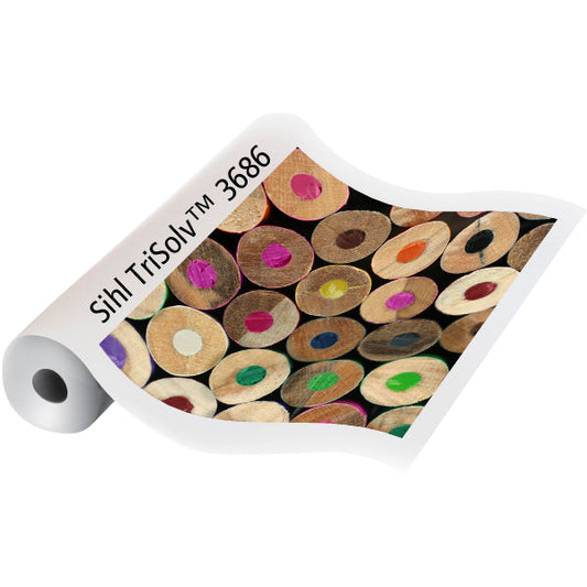 Sihl 3686 TriSolv™ PrimeArt Poster Paper, Semi-Gloss, 8mil SIHL