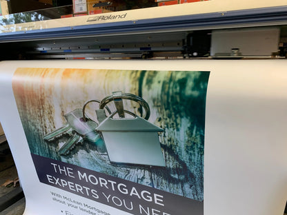 Macan Smooth Double-Sided Blockout Banner,  13mil SIGNWORLD
