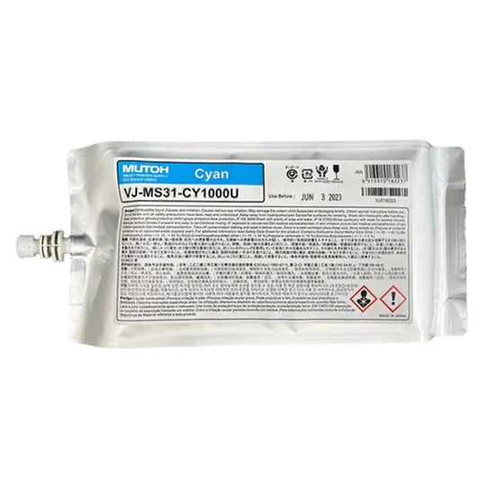 OEM MUTOH MS31 Eco-Solvent Ink, 1000ml MUTOH