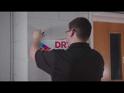Drytac Polar Grip Premium Vinyl for Low Energy Surface, Concret Wall, 7 Yrs