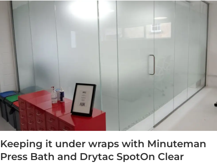 Drytac SpotOn Monomeric PVC Film for Window, 4mil DRYTAC